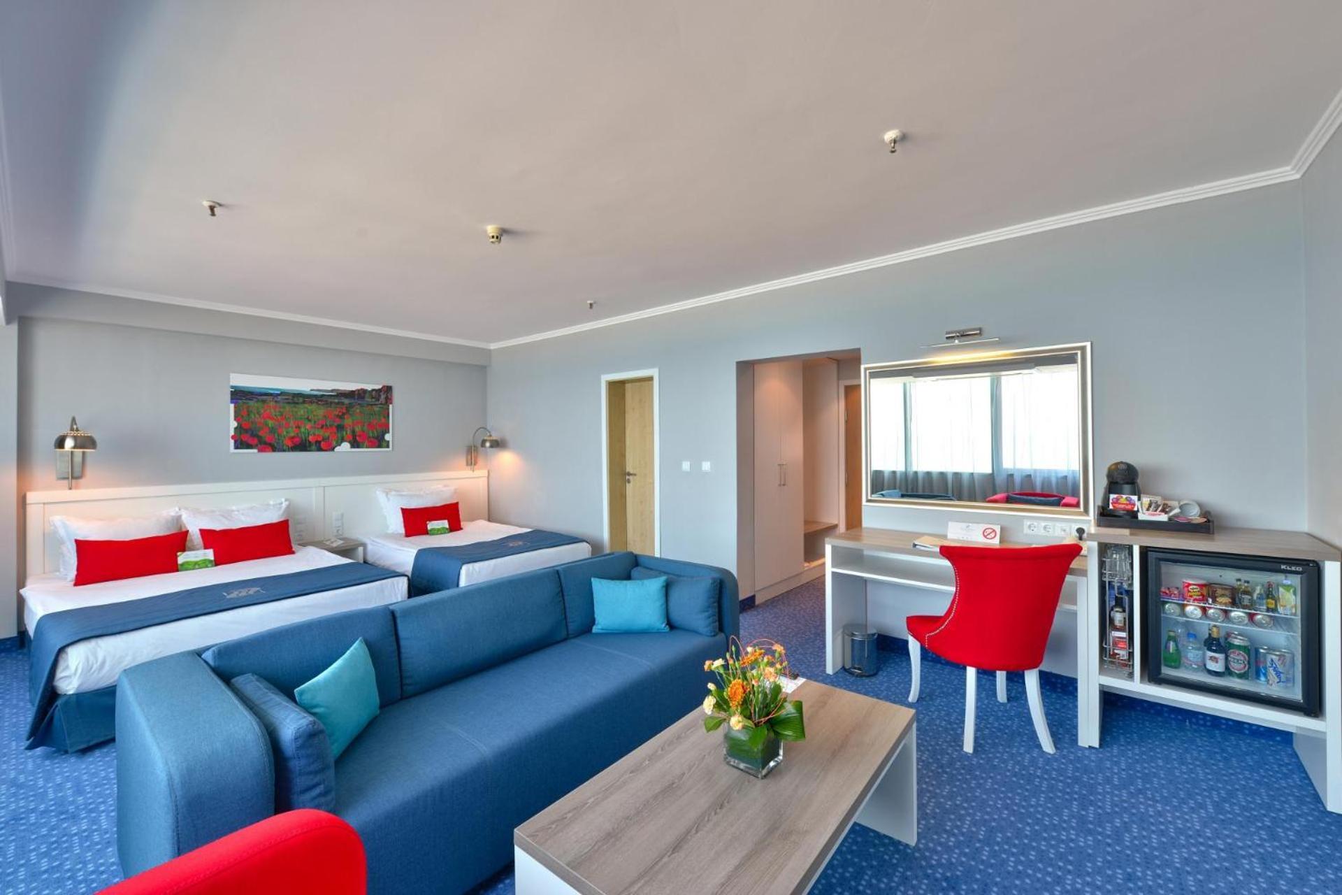Deluxe Doppel- oder Zweibettzimmer mit Parkblick – Wellnesspaket