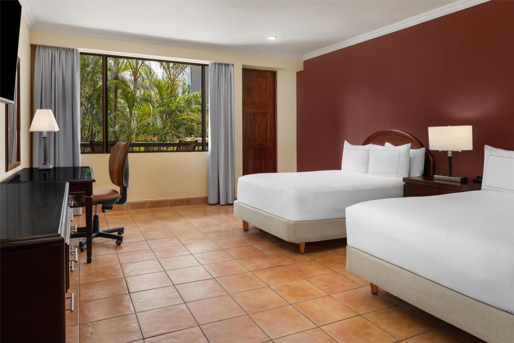 Executive Room Two Double Beds Balcony Lounge Access