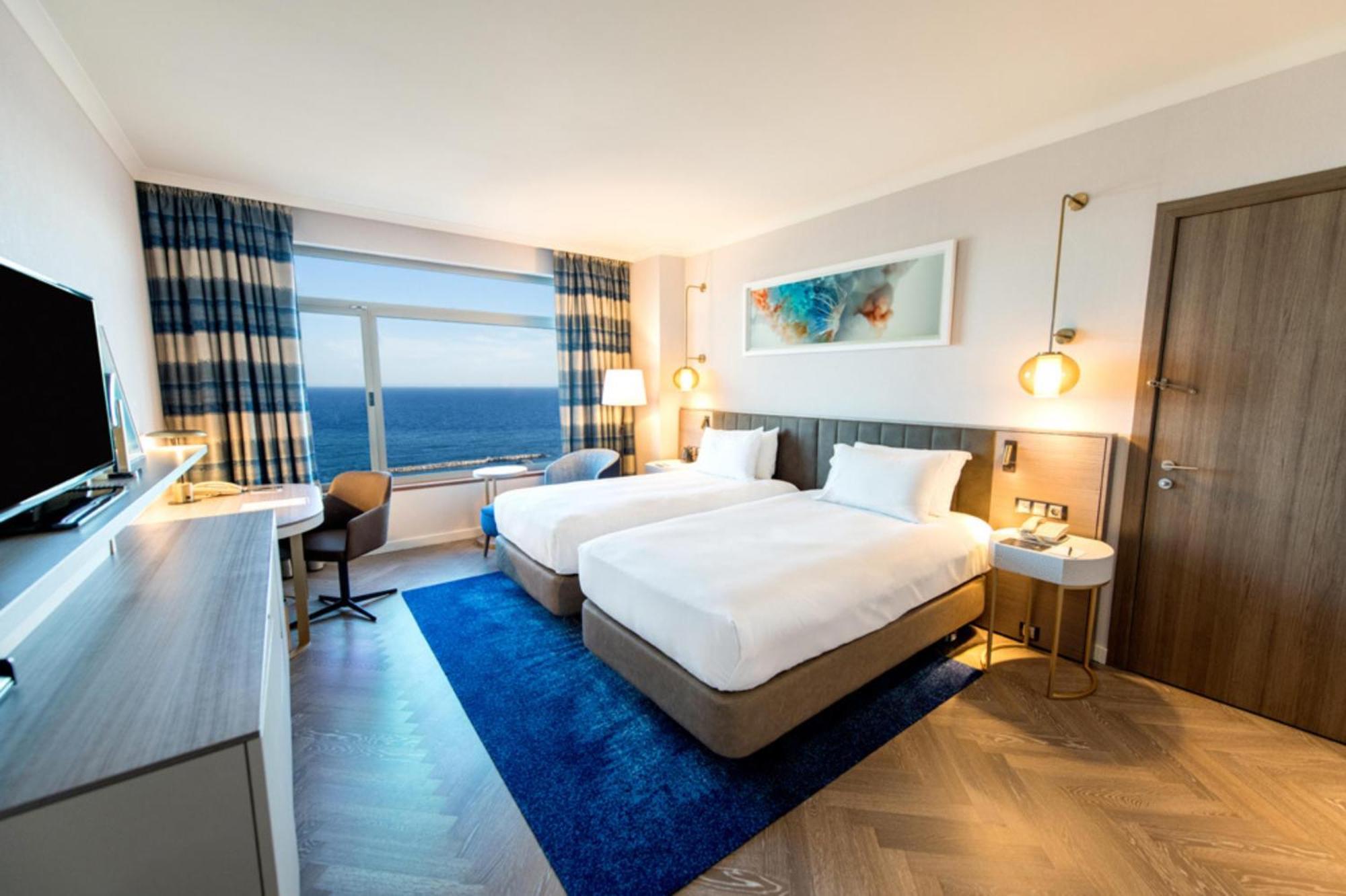 Quarto Twin Executivo com Vista Mar