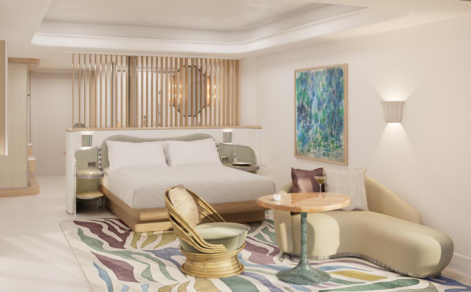 Junior Suite avec vue sur mer partielle