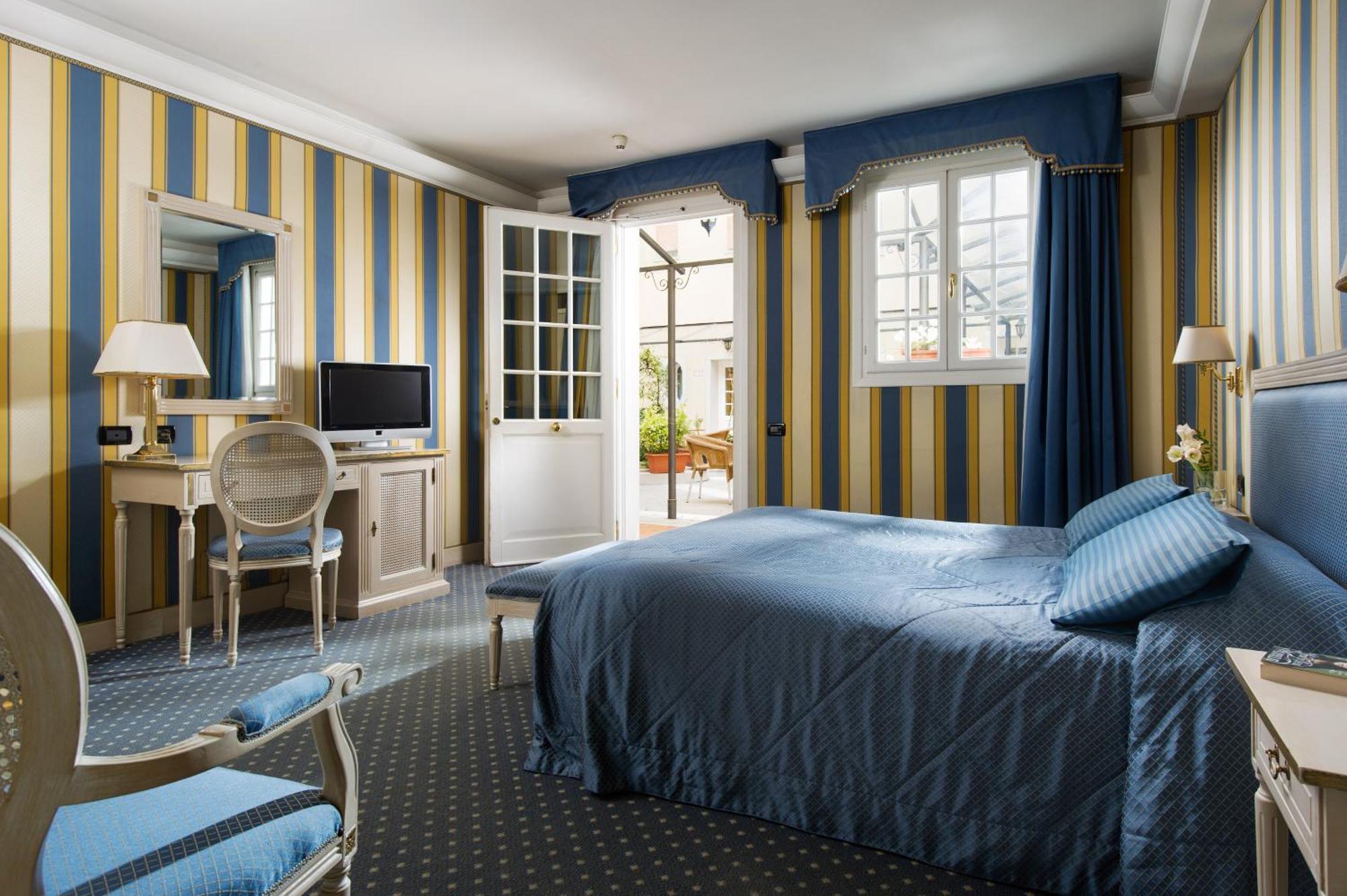 Doppelzimmer mit Patio