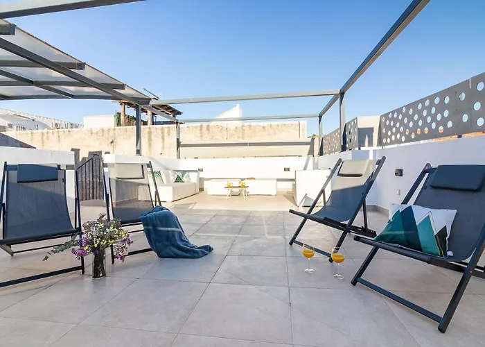Alquiler de vacaciones: Malaga Center Flat Mariblanca 12 Sun & Terrace Boutique