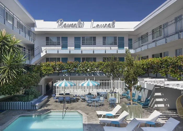 Romantic hotel: The Beverly Laurel Hotel At West Hollywood