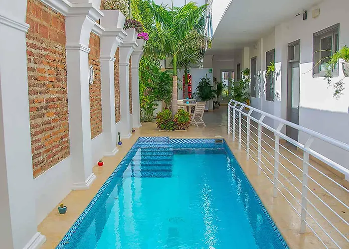 Hotel con piscina: El Cactus Luxury Apartments In Historic Center